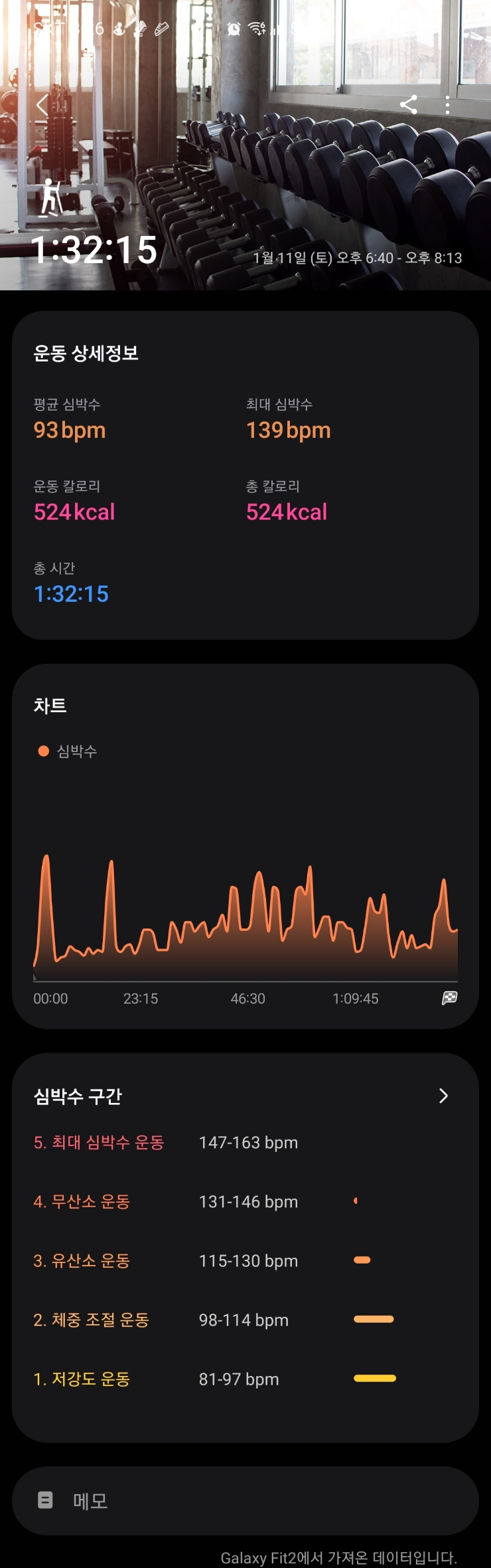  [스텝퍼] 1/11일(토)
