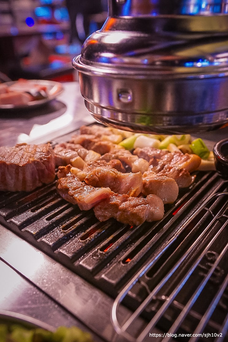  부천 신중동 프리미엄 삼겹살 맛집 주먹구이 뭉텅 신중동점