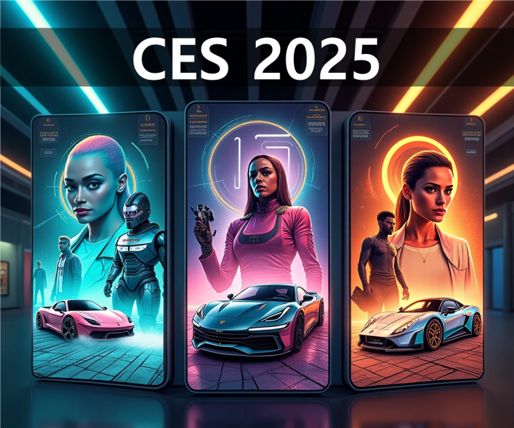  CES 2025 : 글라이던스의 흰지팡이 로봇