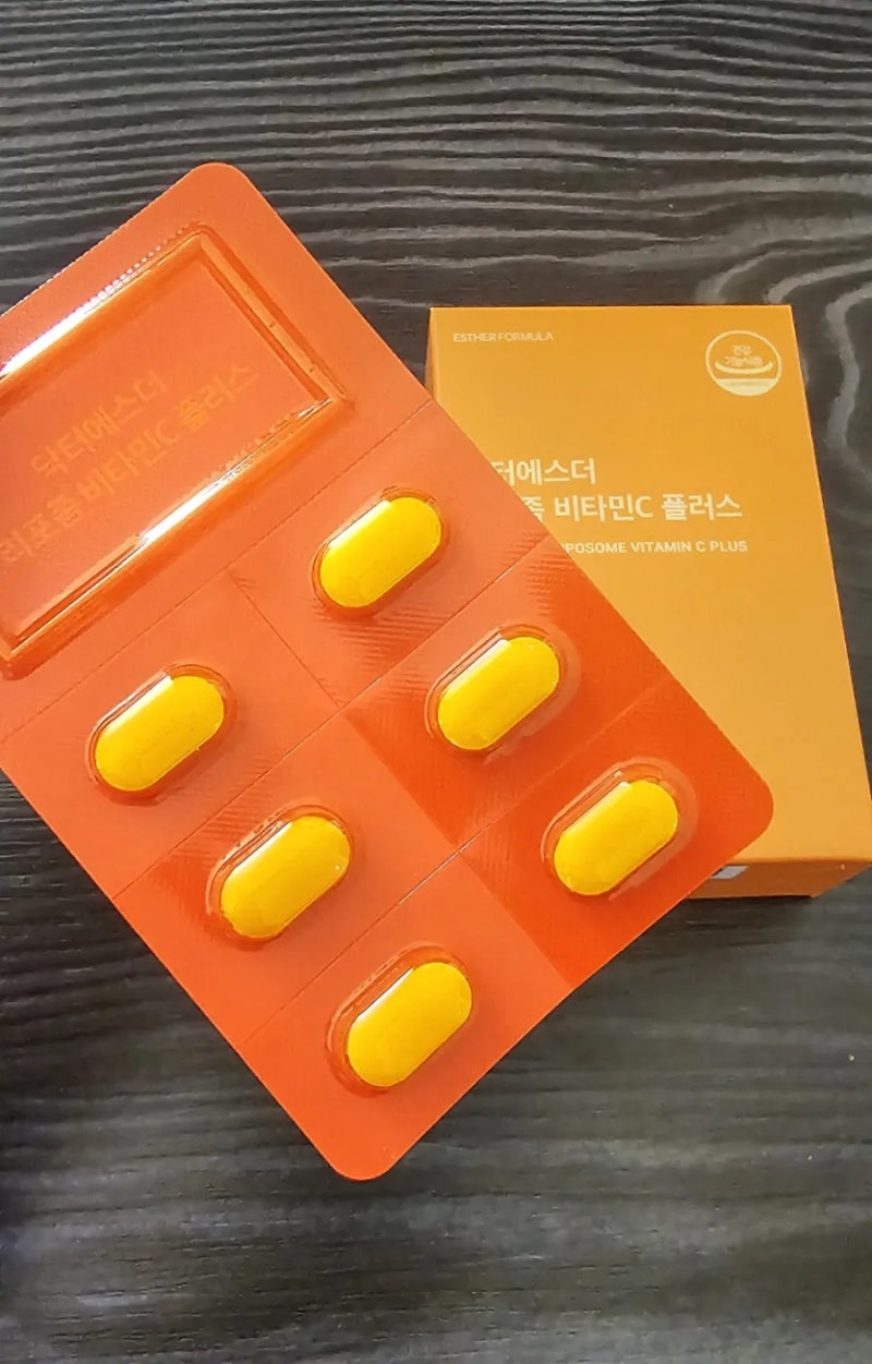 닥터에스더 리포좀비타민C플러스 : 직장인의 필수템 ,여에스더 비타민
