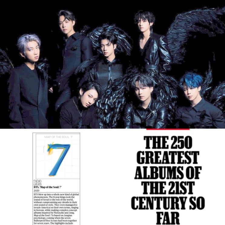 <b>방탄소년단</b>[BTS]<b>롤링스톤</b>은 BTS 의 "Map of the Soul7"을... 