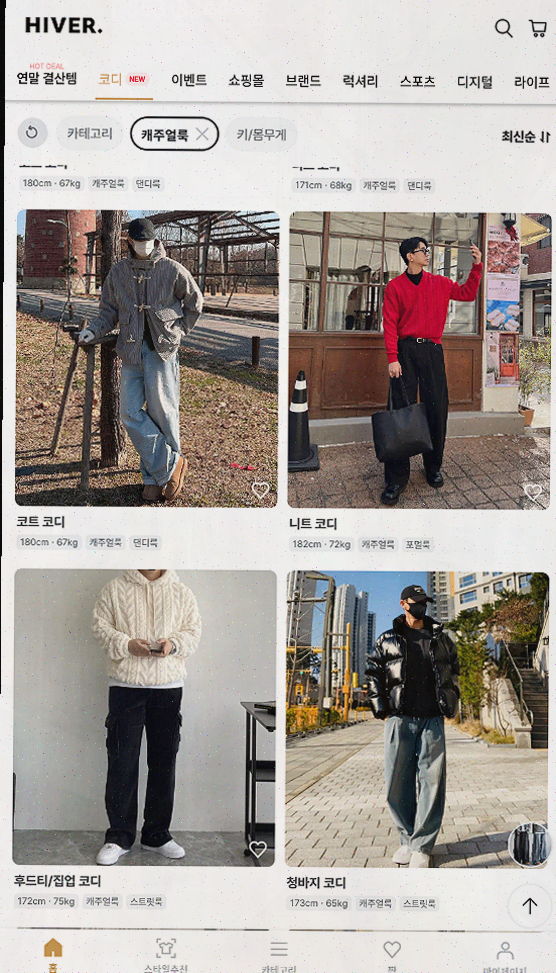  1천만 남자들이 선택한 코디의 해답, 하이버