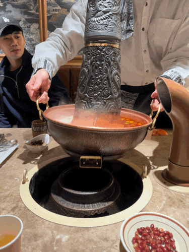  내돈내산 신당역 중식 훠궈 맛집 하오카오스탠