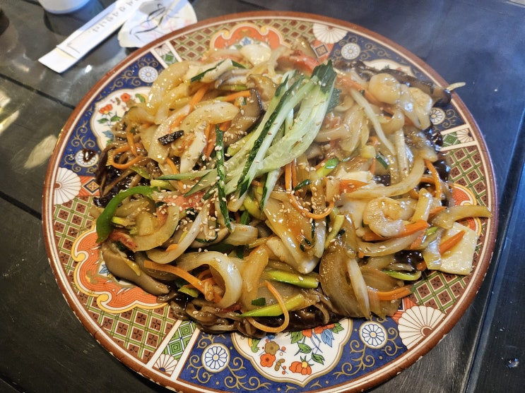  전통수제반죽으로 만든 건강한 중식 두툼한 탕수육 진주 칠암동 가성비 맛집 푸푸