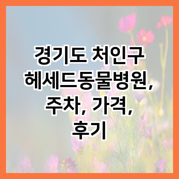 헤세드동물병원 사진 2