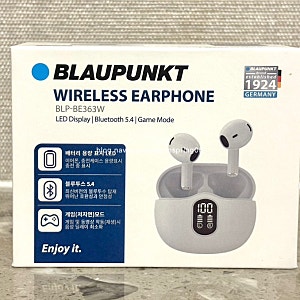 블라우풍트 BLAUPUNKT 무선 이어폰 (BLP-BE363W) 내돈내산 사용후기