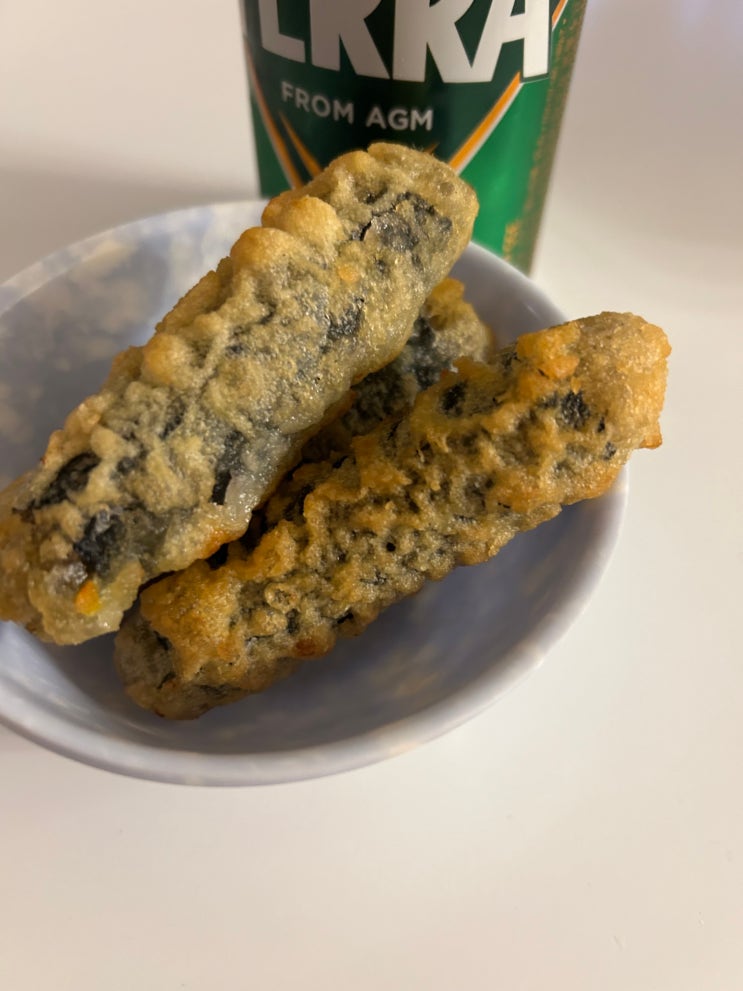 집에서 간편히 즐기는 아이간식&맥주안주 <CJ크레잇 바삭통김말이> 리뷰
