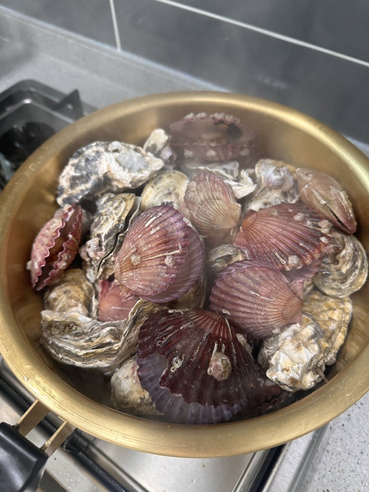 천북굴단지 보령굴맛집 방앗간굴수산 굴찜 시간 찌는법