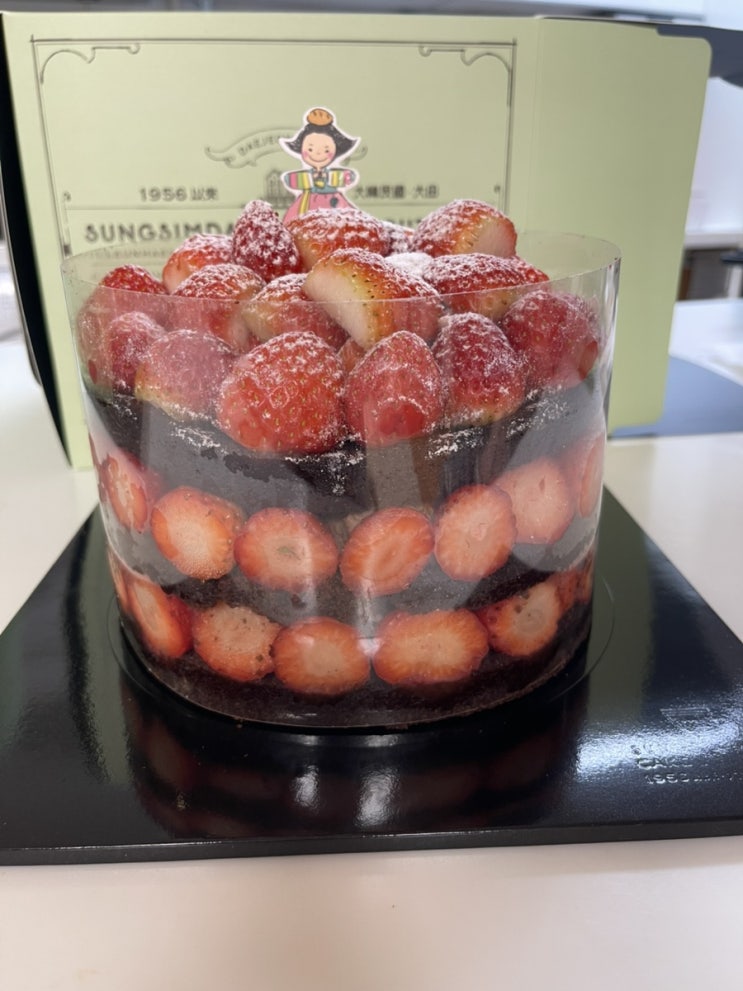  성심당 딸기시루 맛 솔직 후기 및 가격 냉동 보관 방법 공유