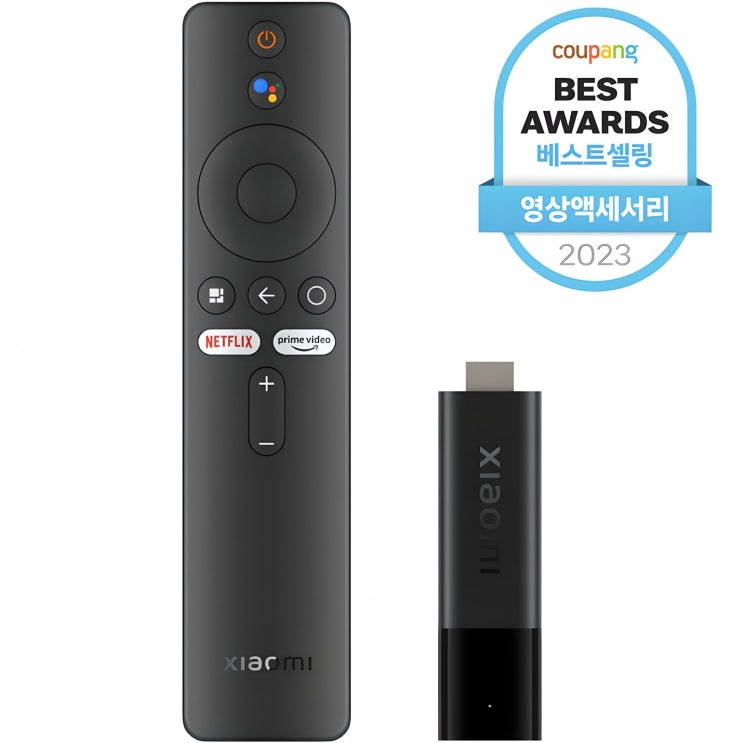  샤오미 안드로이드 TV 스틱 4K 2160P 2GB RAM