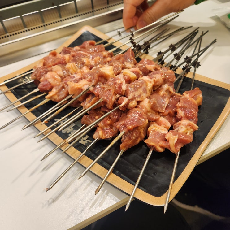  잠실 방이동먹자골목 양꼬치 맛집 분위기 좋은 '태산양꼬치'
