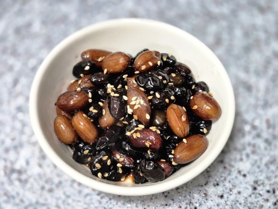 땅콩콩자반 만들기 땅콩 검은콩조림 콩자반 레시피