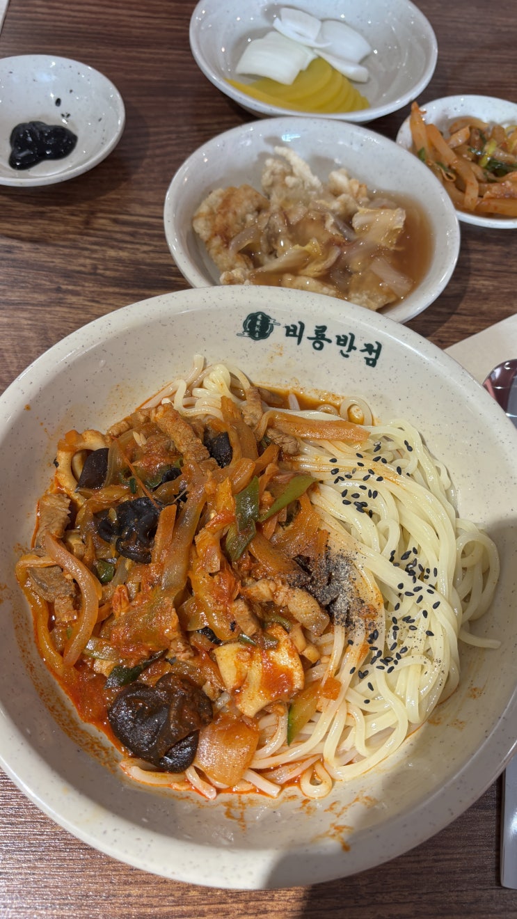  [남양주/중식] 비룡반점_김짬뽕님 이벤트로 비빔짬뽕
