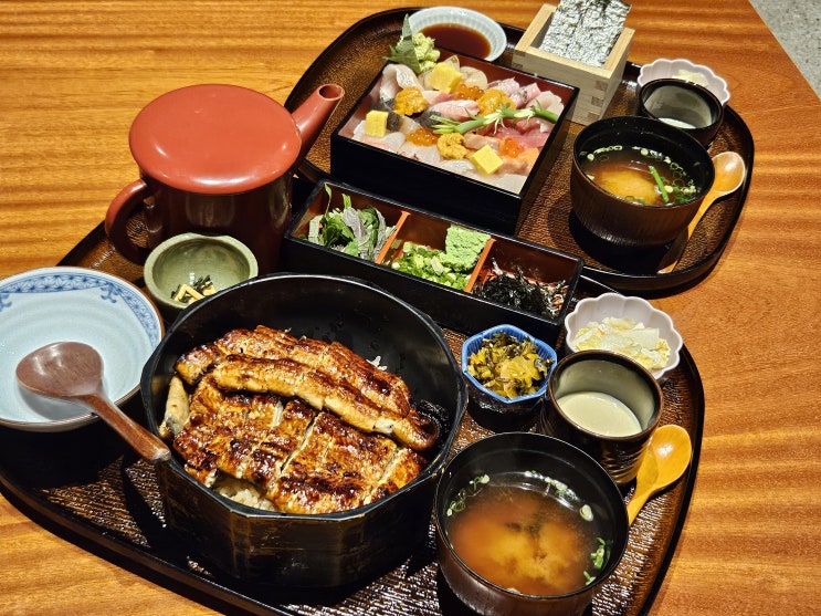  한남역맛집 한남만리 히츠마부시 카이센동 전문 룸식당