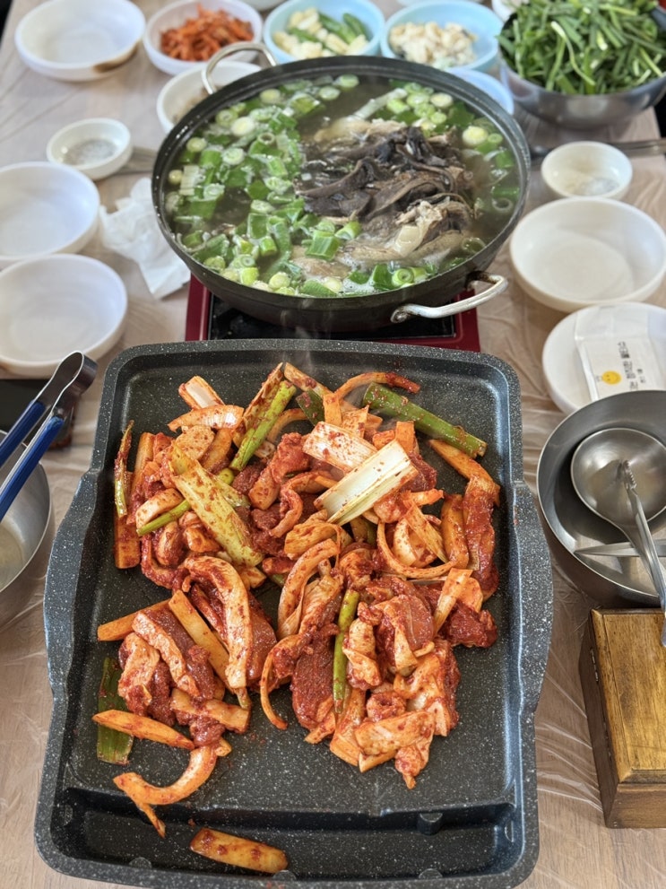 장암역 의정부 장암동 맛집 수락산 장암골 내돈내산 후기(능이 오리백숙, 오리주물럭)