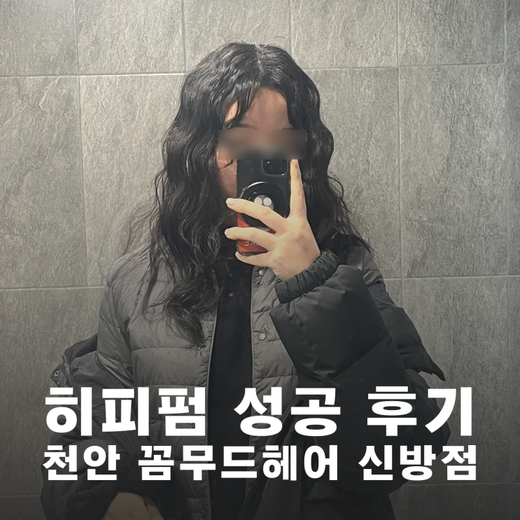  히피펌 젤리펌 잘하는 곳, 꼼무드헤어 천안신방점 | 천안 미용실 추천, 히피펌 성공