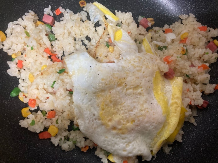  가성비 좋은 곰곰 햄야채볶음밥 리뷰