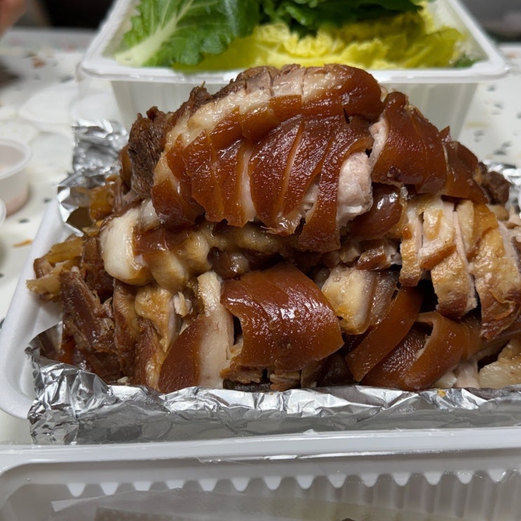  대구칠곡족발맛집 서남시장김실장왕족발 양 많고 맛있는 족발