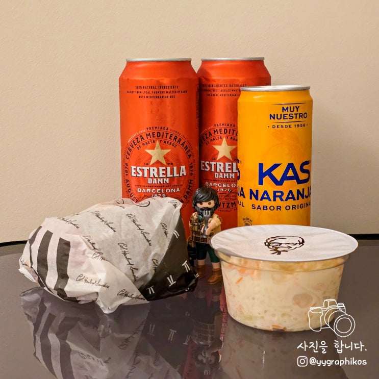  [스페인 바르셀로나 여행] 에스파냐 광장 패스트푸드 맛집 - KFC feat 오징어 게임