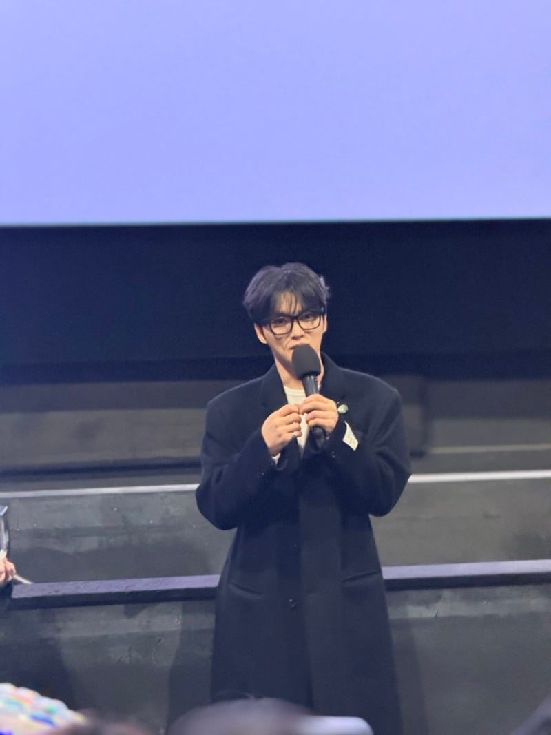 김재중 20주년 기념 콘서트 - 플라워 가든(무대인사/CGV 왕십리) / 재봉이 공식 응원봉