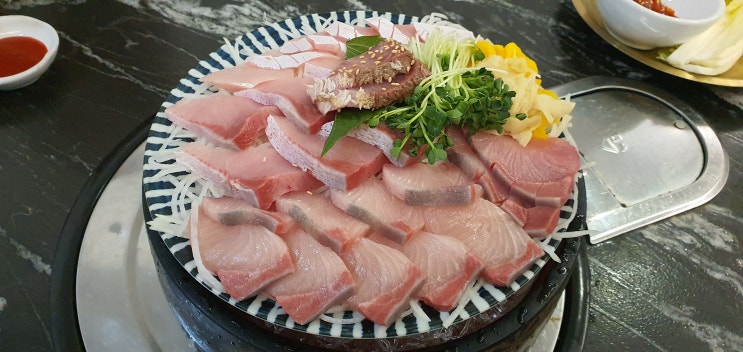  [진주 하대동] 겨울철 대방어가 맛있는 바다품은식당마켓