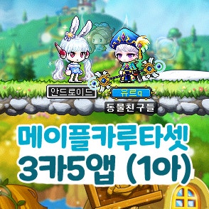  메이플 카루타셋 3카 5앱 2카 1아 장비 추천 템셋팅