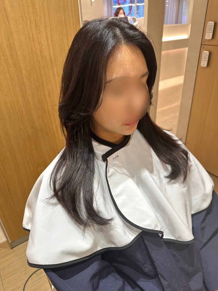  긴머리 레이어드펌 허그펌 by 분당 서현역 미용실 준오헤어 한결 디자이너