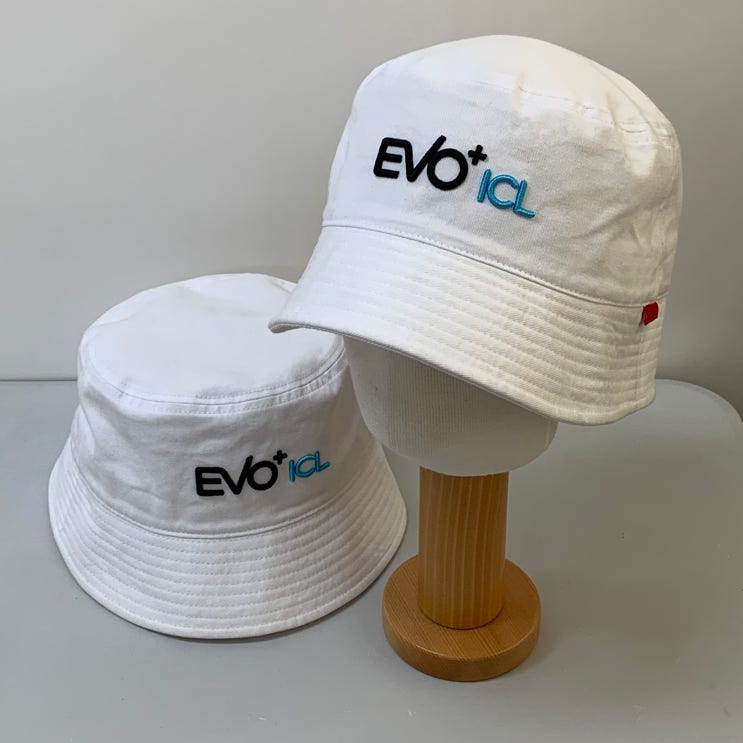  EVO+ICL 안과 병원 프리미엄 버킷햇 제작!