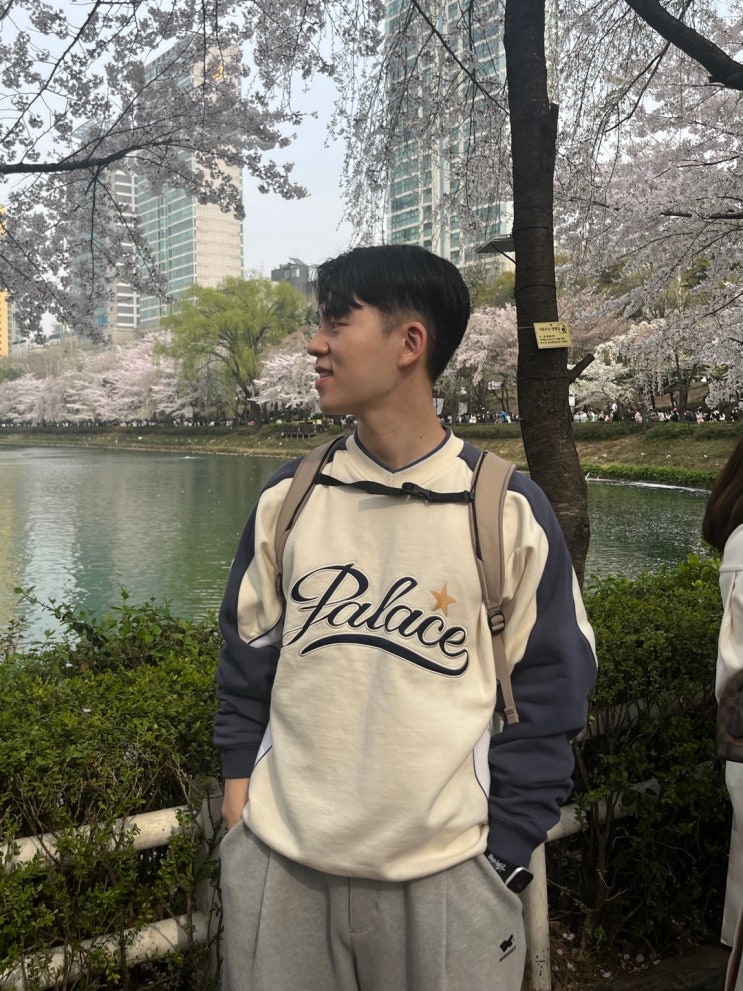 팔라스맨투맨 Palace Star Script Crew Soft White 24SS 팔라스 스타 스크립트 크루넥 소프트 화이트 L사이즈 구매 찐후기(사이즈 팁, 크림구매,착샷)