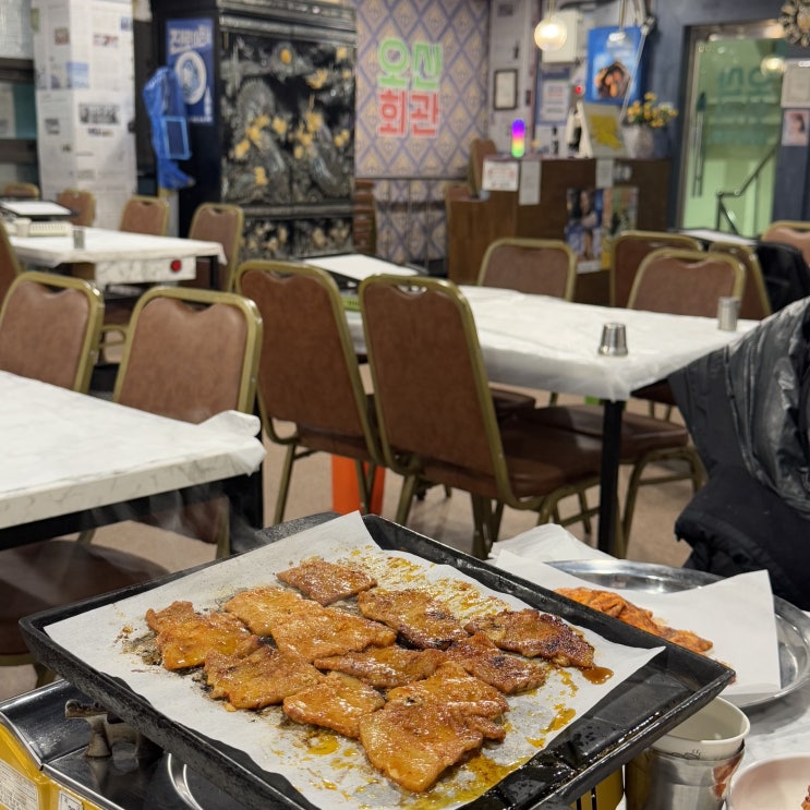 [오산맛집] 고추장 삼겹살, 냉삼 '오산회관'