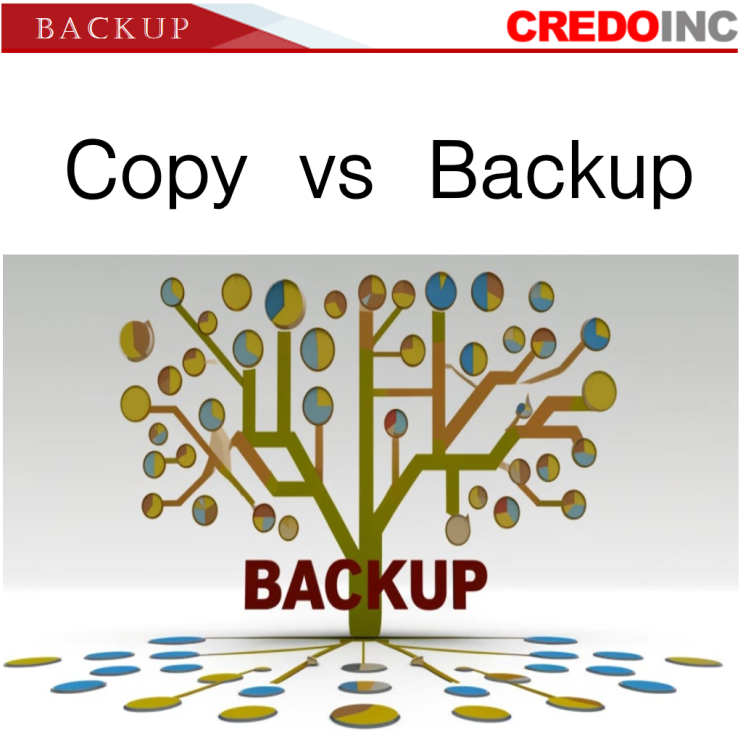  Copy와 Backup의 차이점
