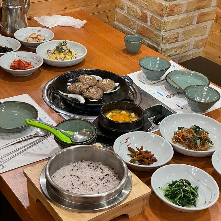  마산 댓거리 맛집 마실밥상:정갈한 한정식 떡갈비정식 후기