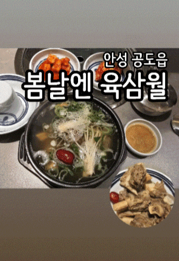  평택 안성 스타필드 근처 맛집 , 공도 육삼월 점심 갈비탕 내돈내산 후기