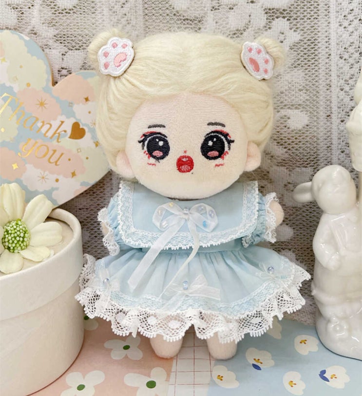  10cm 크리스탈 요정 원피스 인형옷 아이돌인형옷