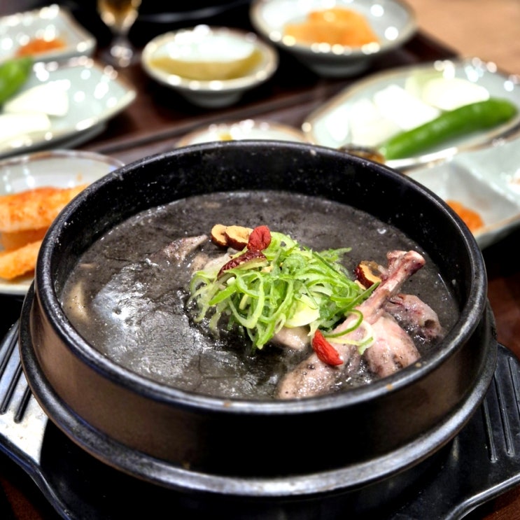  삼성역 삼계탕 맛집 신박했던 흑마늘삼계탕 점심 추천