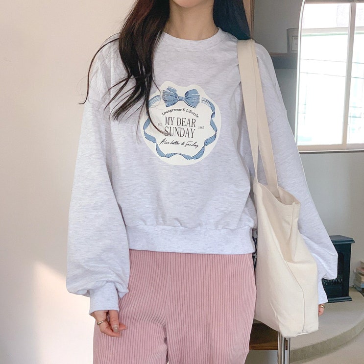  여자 루즈핏 간절기 맨투맨 추천! 편안함과 스타일 모두 잡았다!
