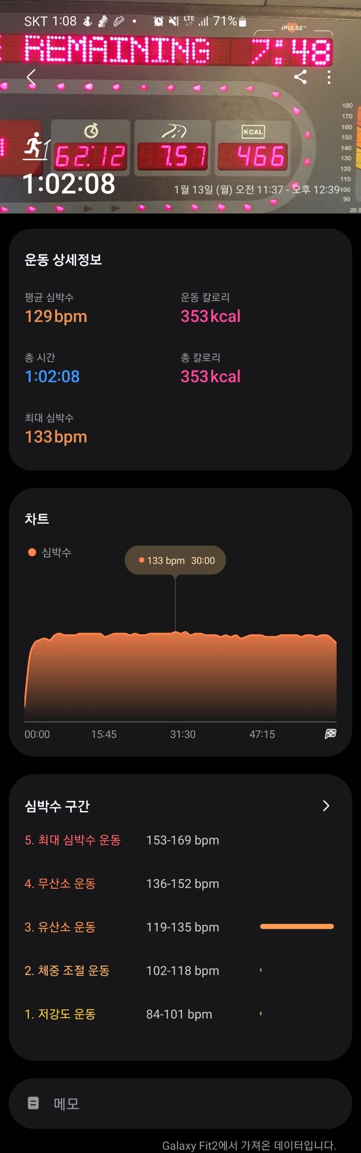  [런닝] 1/13일(월)_슬로우조깅