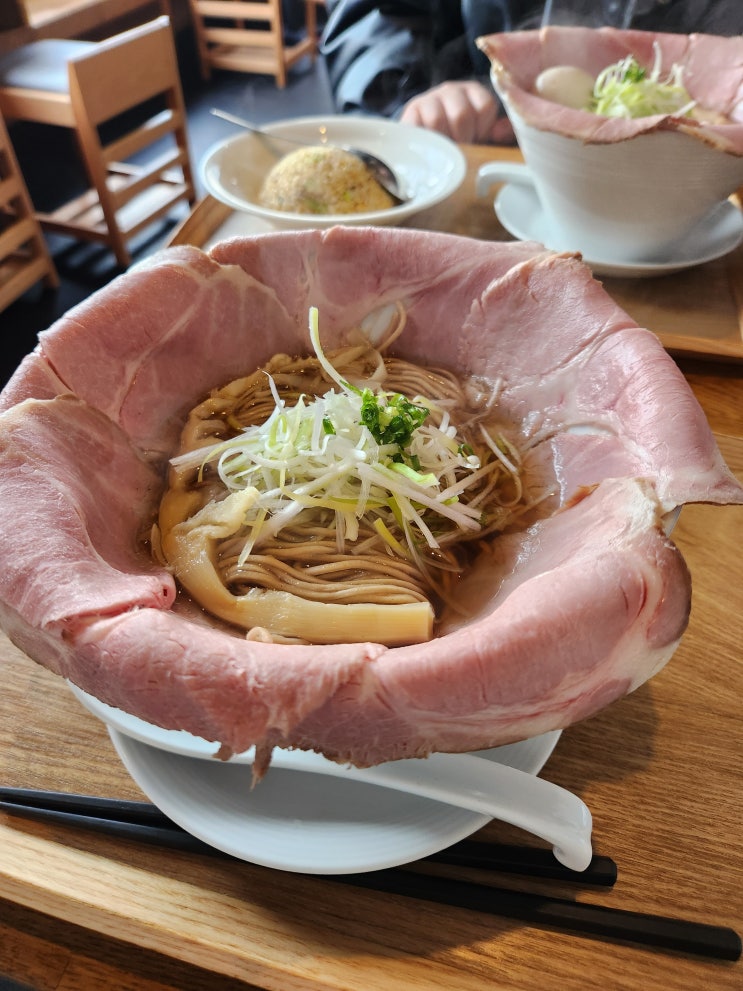 일본여행 오사카성 근처 차슈라멘맛집 야키메시토멘