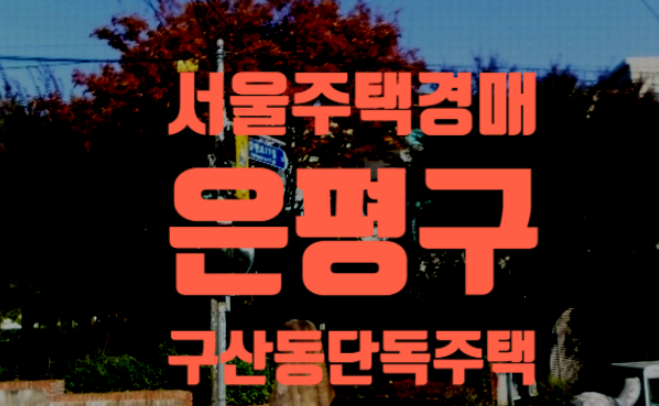  "GTX-A 효과와 고금리 시대: 은평구구산동 단독주택 및 임대시장 전망 분석"