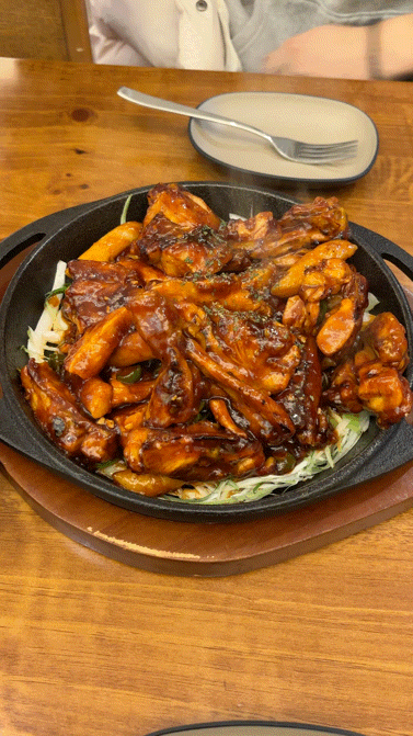 [죽전/치킨] 촌닭숯불바베큐_지글지글 매운맛 숯불바베큐에 맥주 한잔~