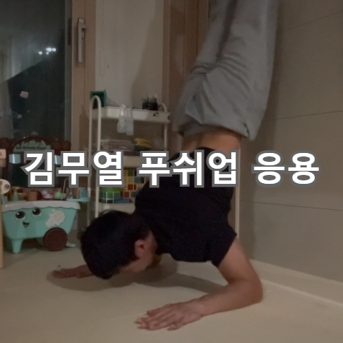 김무열 푸쉬업의 다양한 응용 버전
