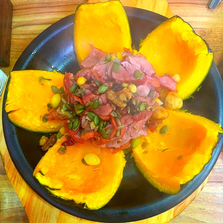  진주 오리고기 맛집 초전동 호박오리 한정식 샤브샤브 딱이야