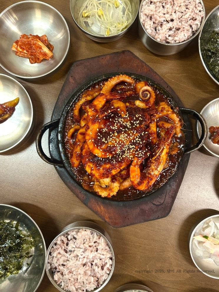  [남일동, 신라식당] 대구 중앙로 돌판낙지볶음 맛집 웨이팅 주차정보