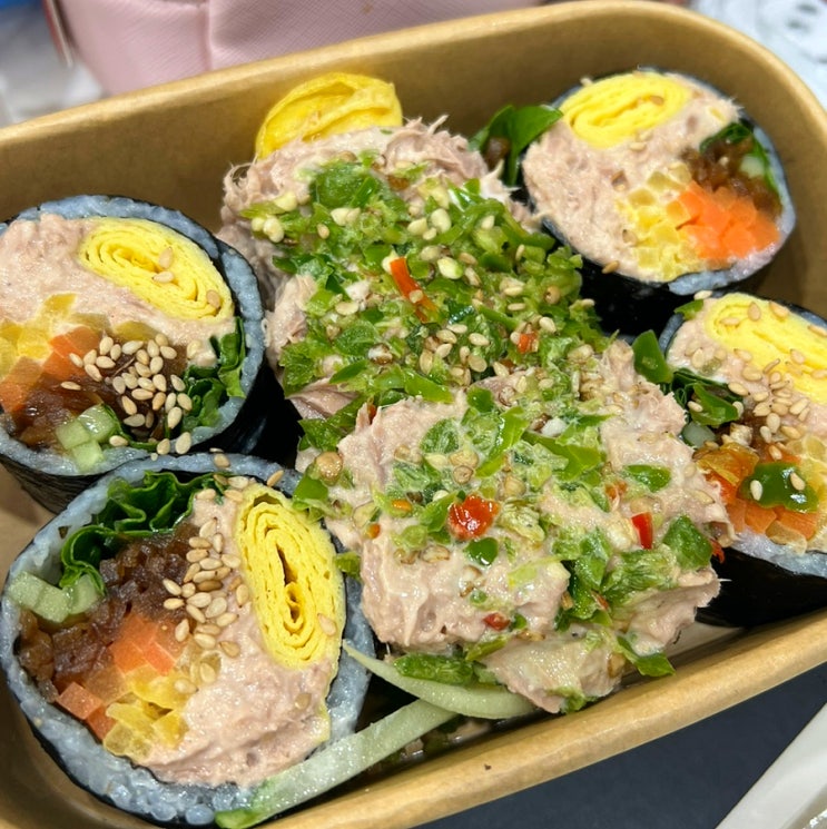  강남권 배달김밥 강추하는 존맛가게들 추천(뱅이김밥,새별김밥)