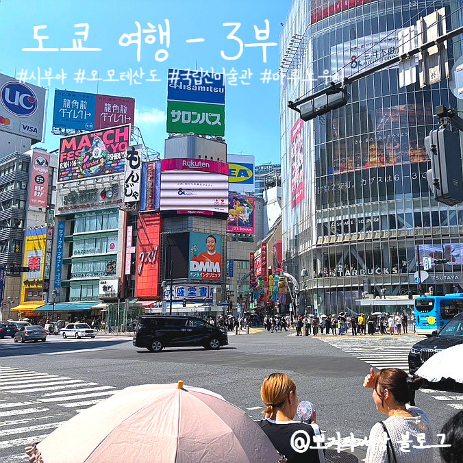  [여행]일본 도쿄 -3부 | 일정 코스 추천 (시부야, 오모테산도, 도쿄국립신박물관, 도쿄역 마루노우치)