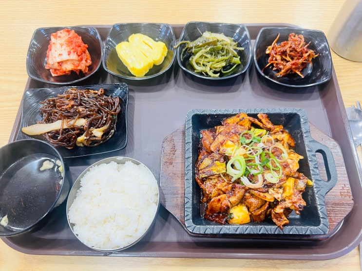  부평구청 돼지갈비찜 두루치기 백반 맛집 정성담은한끼