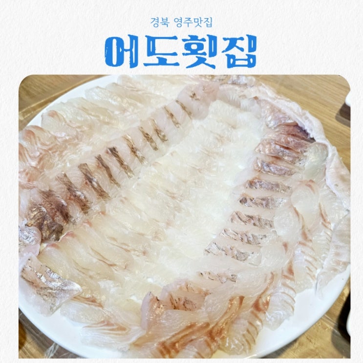  경북 영주맛집 어도횟집 feat 가성비횟집