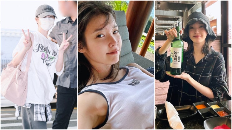  내추럴한 매력, 아이유 사복 패션 스타일! 아이템 정보 모음