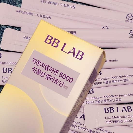 비비랩 저분자 콜라겐 5000 식물성 멜라토닌 함유