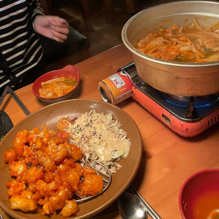  포승 도곡리 술집 대동집 회식 모임하기 좋은 깐쇼새우 맛집 추천